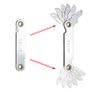 BRAND NEW 32 PCS HSS Tap and Die Set Metric Wrench Cut M3-M12 Tap and Die Set Metric Hand Threading Tool Set Engineer Kit with Metal Case Image 8