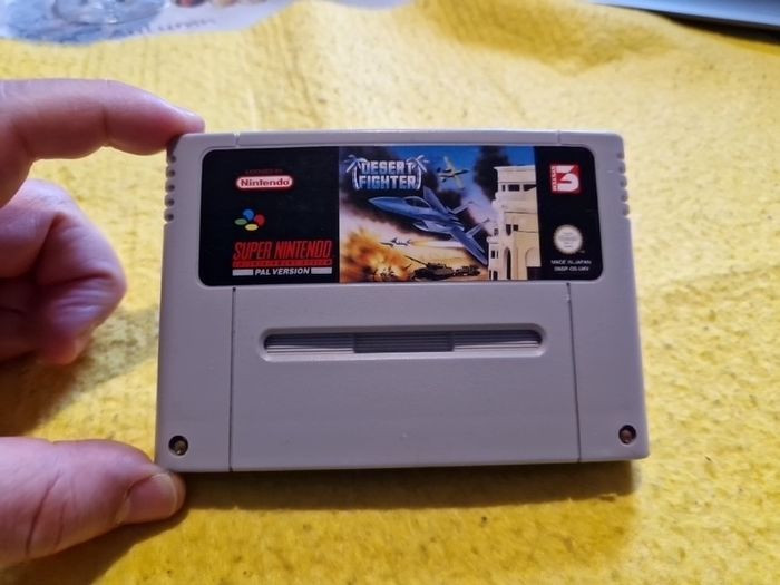 Desert fighter Super Nintendo Snes Arcade Games Original
