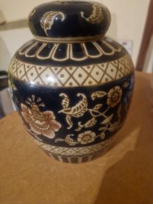 Preloved Sia Home Fashion Ginger Jar Oriental