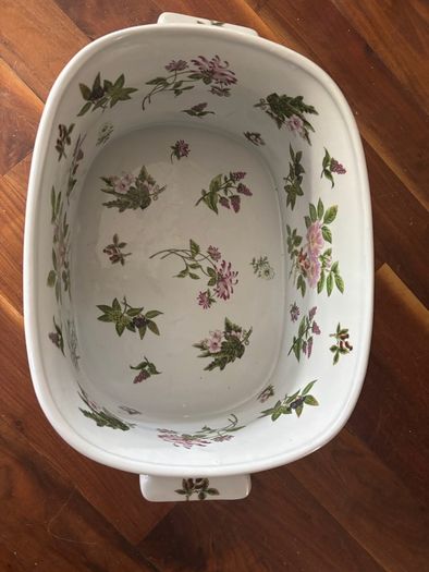 Antique Victorian Large Ironstone Ware Oblong Planter