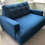 Content by Conran Navy Velvet Sofa Suite Image 2