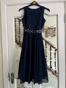Brand new Girls navy Dress 13-14 years 158-164cm