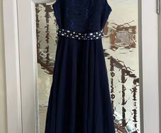 Brand new Girls navy Dress 13-14 years 158-164cm