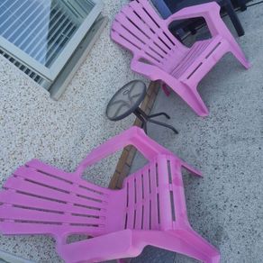 4 garden chairs