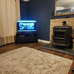 Large Cream Shaggy Rug