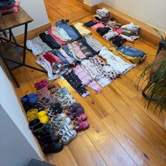 Huge 2-3 yr girls clothes & footwear quality brands bundle.