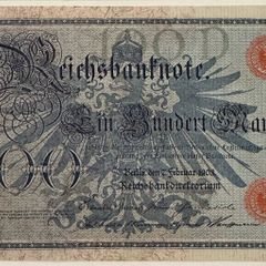 Germany 100 Mark 1908 Banknote