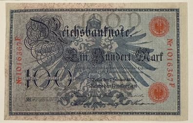 Germany 100 Mark 1908 Banknote