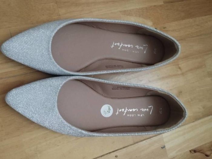 Sparkly evening shoes