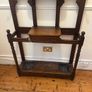 Antique Oak Coat Stand Image 2