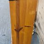 Solid Wooden Wine Rack Cabinet with Drawer and Glass Holders Image 4