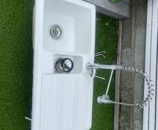 Rangemaster Belfast sink and drainer