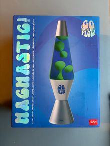 Legami Milano Silver Lava Lamp - Magmastic Novelty Light - New in Box