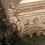 Antique Small oil on canvas painting and gold Louis Style French Deluxe Antique Frame (13,5" x 15,5") Image 10