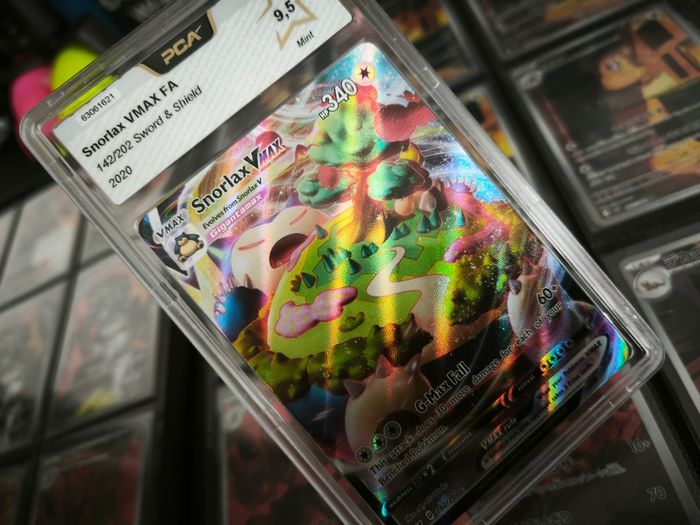 Snorlax VMAX ! from Sword & Shield Set ! PCA 9.5 ! Mint ! 2020 ! Pokemon Card ! Graded ! PSA !