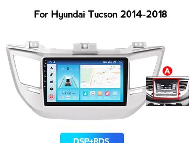 Hyundai Android Car Multimedia Player For Tucson IX35 2015 2016 2017 2018 Autoradio GPS Navigation Video WIFI IPS Screen