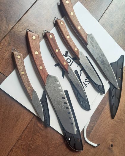 Set 5 Piece Knife Set Irish Celtic Di'Casteel