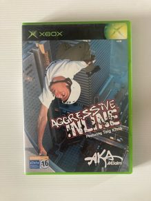 Aggressive Inline Xbox Complete with Manual Tested & Working