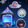 Play Tent Unique Space Tent for Indoor and Outdoor Fun, Portable Pop Up Play Rocket Tent Foldable Playhouse with Carry Bag, Gift for Kids (FREE POSTAGE) Image 4