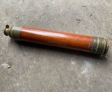 Antique marine telescope