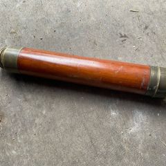 Antique marine telescope