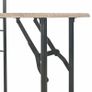 Folding Dining Set 3 Pieces with Storage Rack - Free Delivery Nationwide Image 7