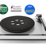 Rare Multy award winning Audiophile Quality Roksan Attessa Turntable ice White pristine condition Stunning bargain Image 2