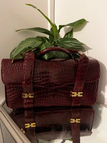 Vintage Burgundy Bag