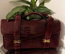 Vintage Burgundy Bag