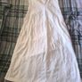 White Tiered Ruffle Maxi / Midi Dress (Size S/M) Image 2