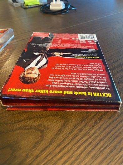 Rare Dexter The Complete Season 3 Dvd Boxset blood Slipcase