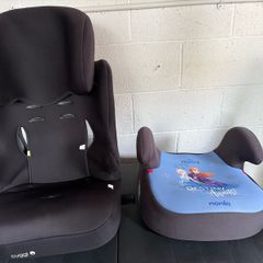 Child's car seat and booster seat