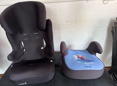 Child's car seat and booster seat