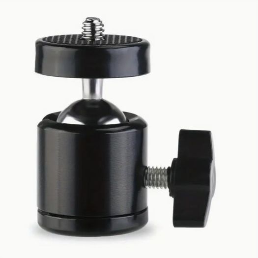 1/4 Ball Head Screw Tripod Mount - 360 Rotating Mount Base Adapter -61211