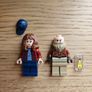 lego st023 joyce byers & st024 chief jim hopper, set 40891 WSQK radio station, stranger things Image 2
