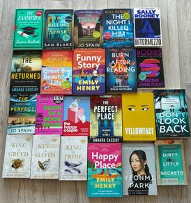22 Fiction books (lot)