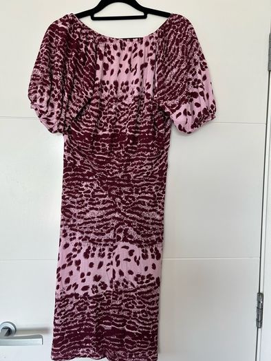 Whistles purple printed dress