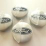 4x FORD silver 54mm alloy wheel centre caps cap 6M21-1003 Hub Cover Image 5