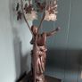 Antique Decorative table lamp flower glass shades Image 2