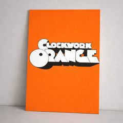 Unique Canvas Clockwork Orange Print - FREE P&P