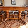 Master Craftsmanship Solid Oak Dining Table & 6 Chairs Image 2