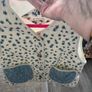 zara floral gilet Image 8