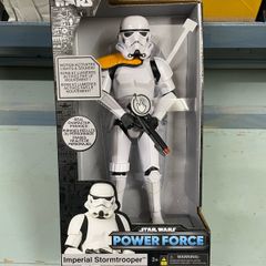 Disney Star Wars Power Force Imperial Stormtrooper Talking Action Figure