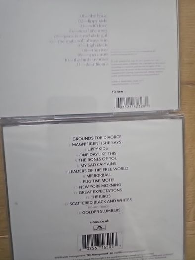 Elbow CDs Collection: Build A Rocket Boys! / The Best Of. New CD.
