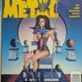 Lot of 4 Heavy Metal Magazines Comics 1984/85 Image 4