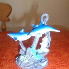 Swimming Dolpins and Anchor for Sale