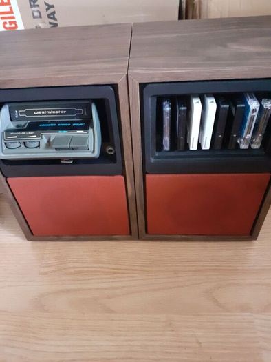 Rare Vintage Westminster Home and Car Cassette Stereo Player