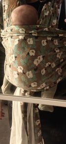 Boba Wrap for infant carrying.