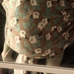 Boba Wrap for infant carrying.