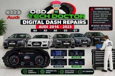 Audi Digital Dashboard Repair Services